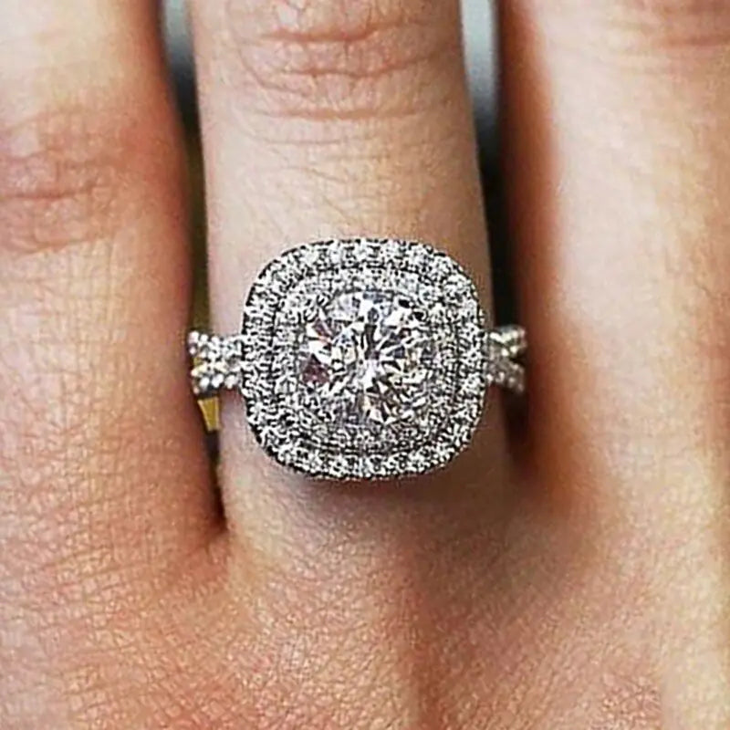 Sophisticated Sparkle Ring