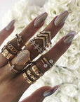 Snake Charmer Ring Stacks