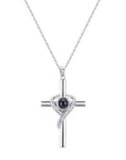 I Love You Cross Necklace