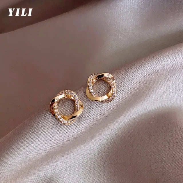 Luminous Oval Earrings