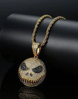 Iced Out Pumpkin King Necklace