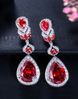 Crystal Bridal Drop Earrings