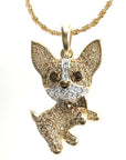 Blingy The Chihuahua Dog Necklace