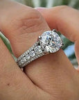 Sophisticated Sparkle Ring