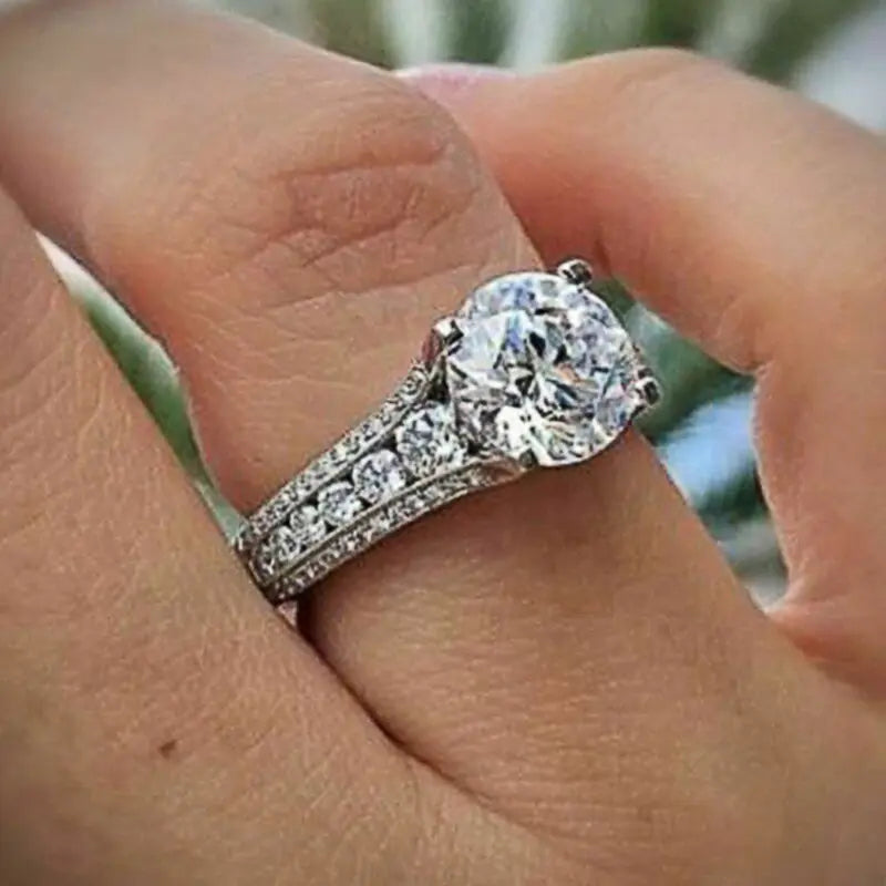 Sophisticated Sparkle Ring