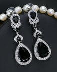 Crystal Bridal Drop Earrings