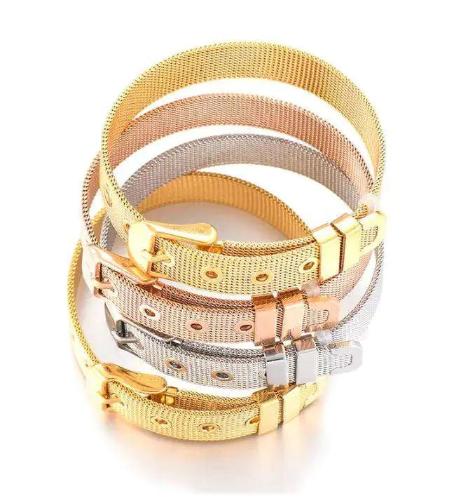 Gleam &amp; Slide Mesh Bracelet