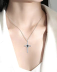 I Love You Cross Necklace