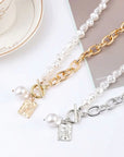 Pearl & Chain Harmony Choker