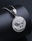 Iced Out Pumpkin King Necklace