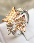 Celestial Butterfly Promise Ring