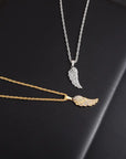 Cherubic Wing Necklace