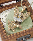 Blingy The Chihuahua Dog Necklace