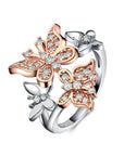 Celestial Butterfly Promise Ring