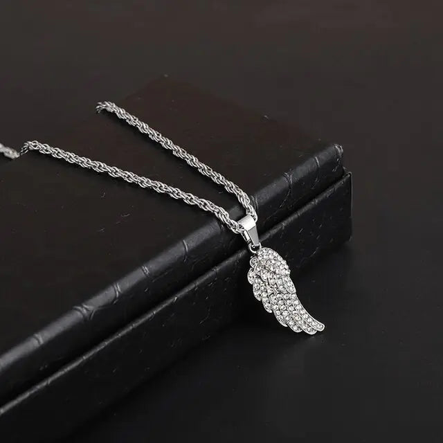 Cherubic Wing Necklace