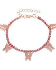 Elysian Butterfly Anklet