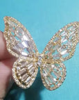 Luminous Butterfly Ring