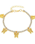 Elysian Butterfly Anklet