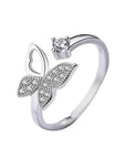 Radiant Butterfly Wing Ring