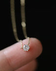 Delicate Crystal Drop Pendant