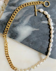 Pearl Cascade Cuban Chain