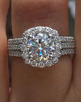 Sophisticated Sparkle Ring