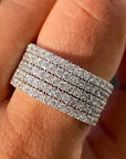 Sophisticated Sparkle Ring