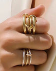 Three Fingers Chain Ring