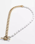 Pearl Cascade Cuban Chain