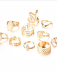 Snake Charmer Ring Stacks