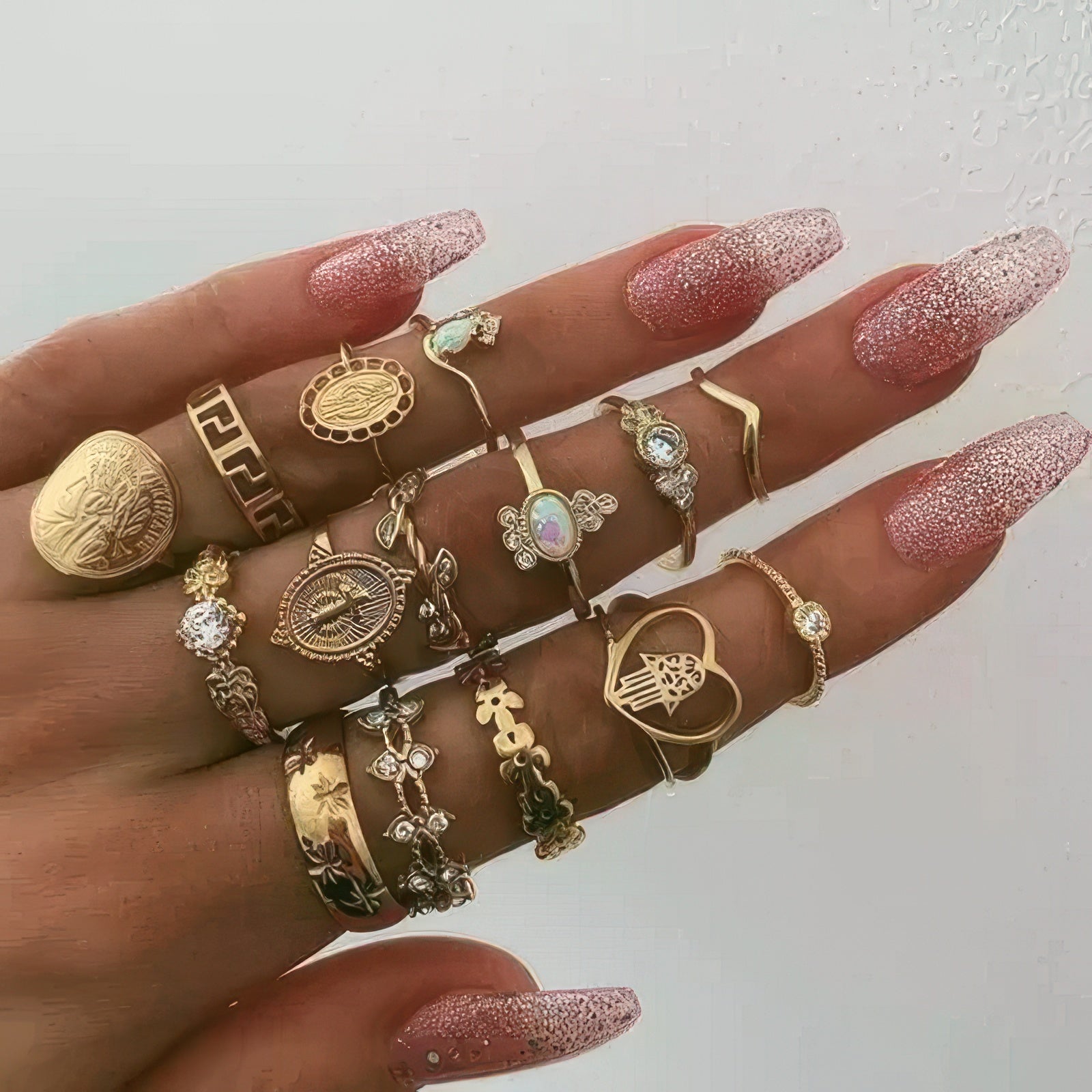 Snake Charmer Ring Stacks