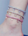 Elysian Butterfly Anklet