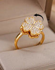 Clover Hearts Ring