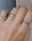 Three Fingers Chain Ring