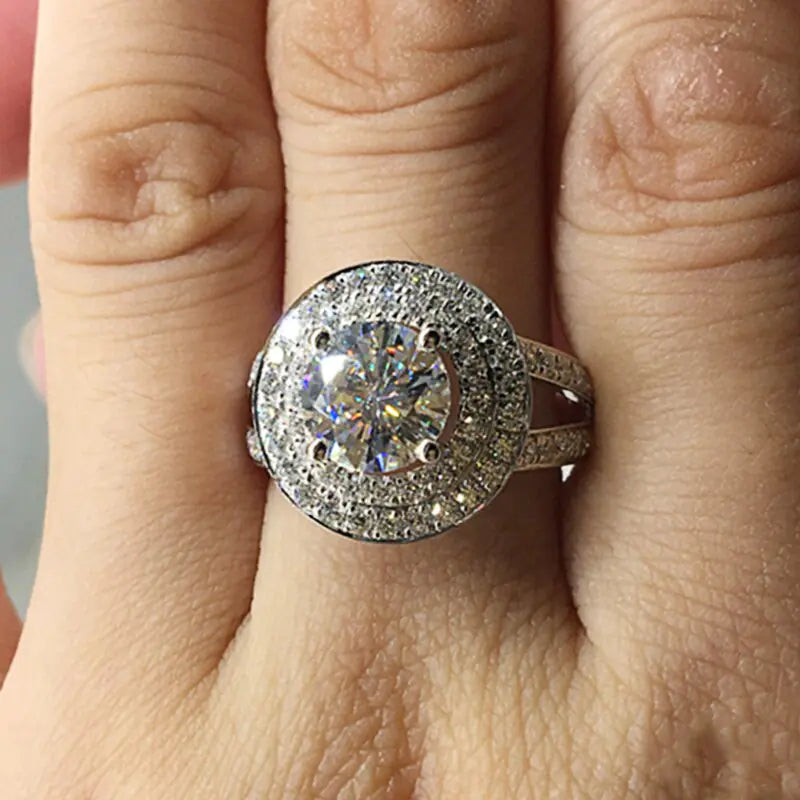 Sophisticated Sparkle Ring