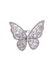 Luminous Butterfly Ring