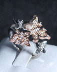 Celestial Butterfly Promise Ring