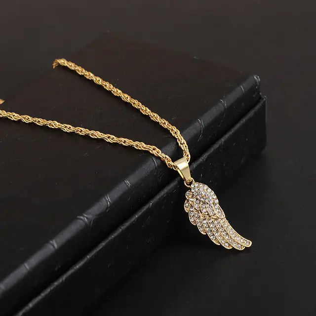 Cherubic Wing Necklace