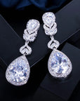 Crystal Bridal Drop Earrings